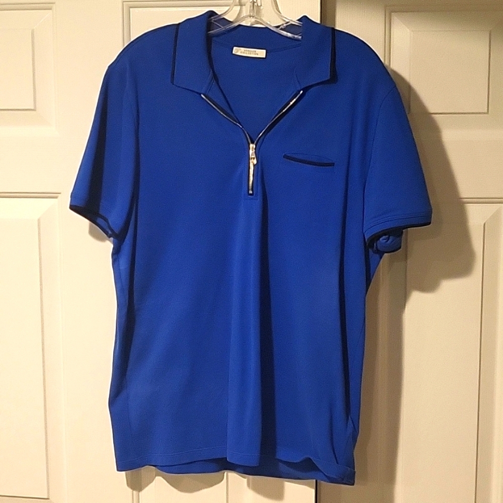 Versace Collection Mens Polo Shirt Size L